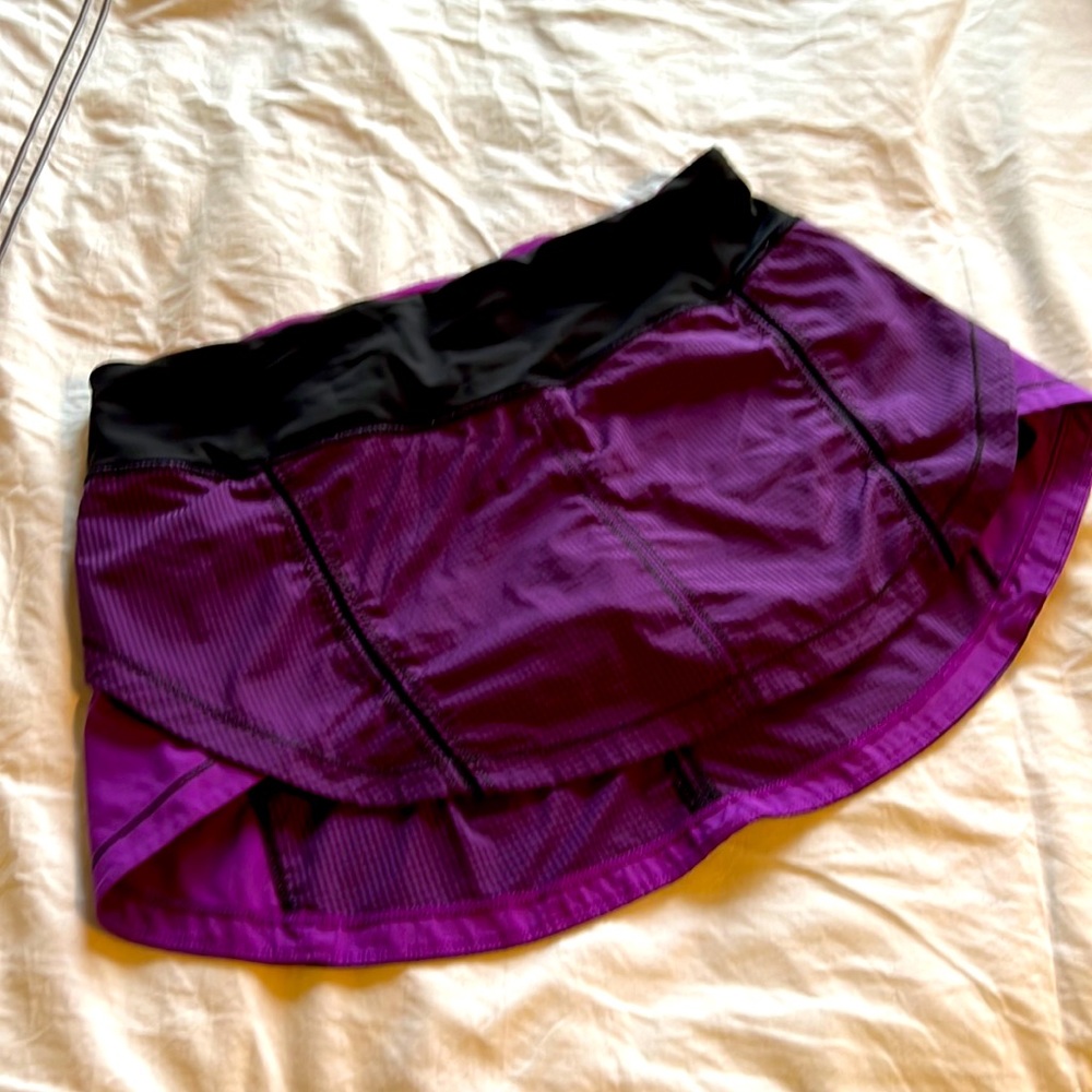 Lululemon cycling & jogging skirt